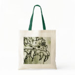 Beastly Monster Sketch Canvas Bags