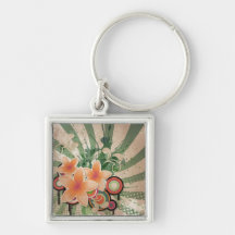 Beat Flowers Key Chain