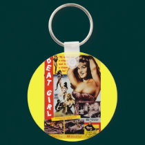 Beat Girl! keychains