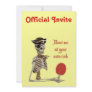 Beat Me Pirate Ping Pong Personalized Invites