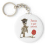 Beat Me Pirate Ping Pong Key Chain