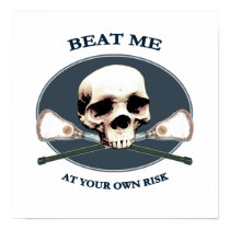 Beat Me Skull Lacrosse