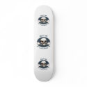 Beat Me Skull Lacrosse Skateboard