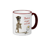 Beat Me Tennis Pirate Coffee Mugs