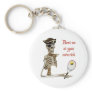 Beat Me Tennis Pirate Key Chain