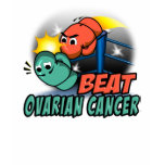 Beat Ovarian Cancer t-shirts