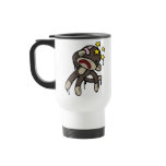 Beat up SOCK MONKEY mugs