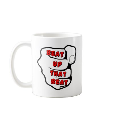 Beat Up The Beat Mugs by Gametique
