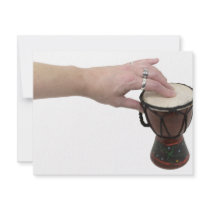 BeatDifferentDrum083109 Personalized Invitations