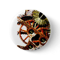 Beaten Up Clock Gears buttons by Awesome_Clothes Beaten Up Clock Gears buttons