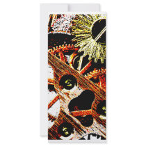 Beaten Up Clock Gears rack cards by Awesome_Clothes Beaten Up Clock Gears rack cards