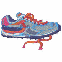 Beaten Up Track Shoe embroidered shirts