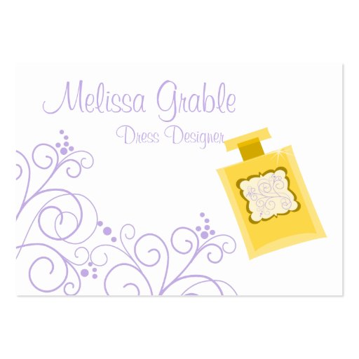 Beatiful, Beautiful Dress Business Cards (back side)