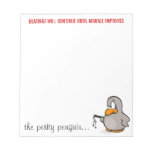 Beatings will continue until morale improves memo pad