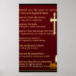 Beatitudes art poster posters