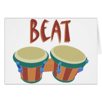 beatnik greeting card