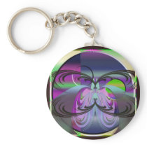 Beatnik Moon keychain