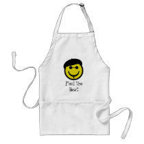 Beatnik Smiley Aprons