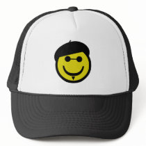 Beatnik Smiley Trucker Hats