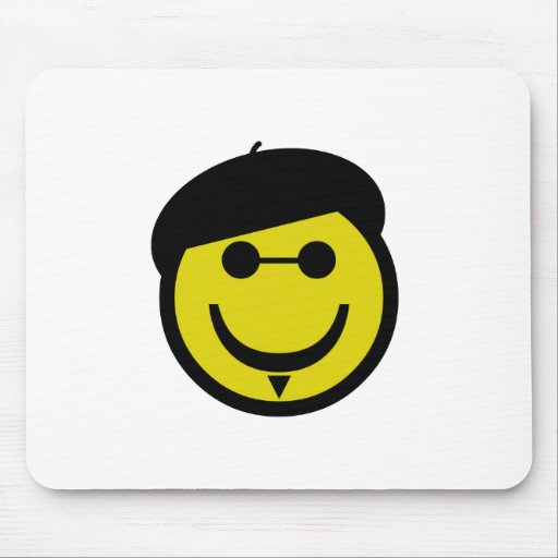 Beatnik Smiley Mouse Pad