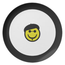 Beatnik Smiley Dinner Plates