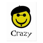 Beatnik Smiley Post Cards