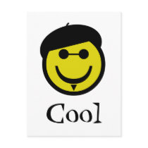Beatnik Smiley Post Cards