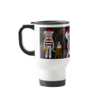 Beatnik Sock Monkey Mug