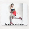 Beatpros Miss May mousepads by beatpros Beatpros Miss May mousepads
