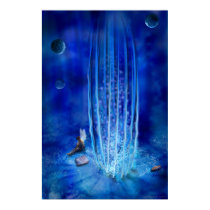 Beatrice (blue) - (Large size) Poster posters by Houk Beatrice (blue) - (Large size) Poster posters
