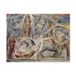 Beatrice Speaks Of Her Car To Dante By Blake Post Card