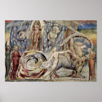 Beatrice Speaks Of Her Car To Dante By Blake Posters