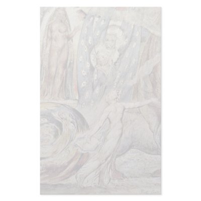 Beatrice Speaks Of Her Car To Dante By Blake Custom Stationery by Artcollection