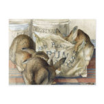 Beatrix Potter Merry Christmas Rabbit Postcards