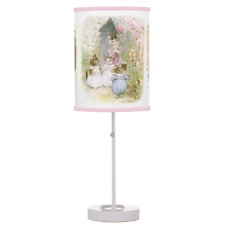 Beatrix Potter Story Books, Fairy Tale Art Lamp