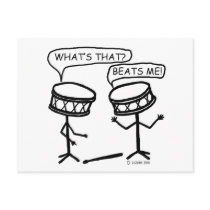 Beats Me Postcards