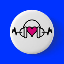 Beats of love Button