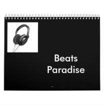 Beats Paradise Wall Calendar