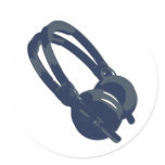 Beats Round Sticker