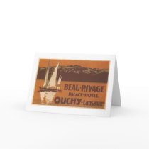 Beau Rivage Palace Hotel Ouchy Lausanne Cards