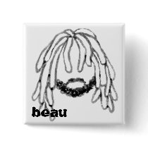 Beau ("Squared" Set) buttons by ominotago Beau ("Squared" Set) buttons