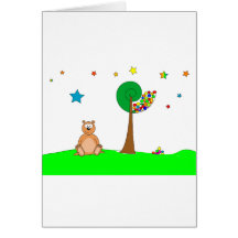 Beau the Bear Greeting Card