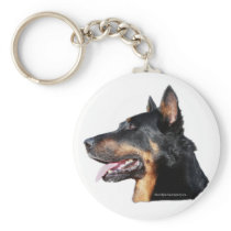 beauceron black and tan keychains