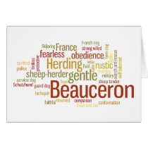 Beauceron Greeting Card