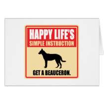 Beauceron Card