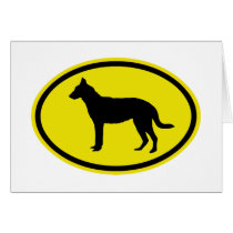 Beauceron Greeting Card