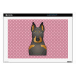 Beauceron Cartoon Paws Skins For Laptops