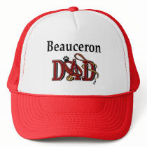 Beauceron Dad Gifts Trucker Hats