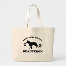 Beauceron dog breed designs bag