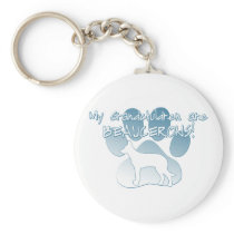 Beauceron Grandchildren Keychain